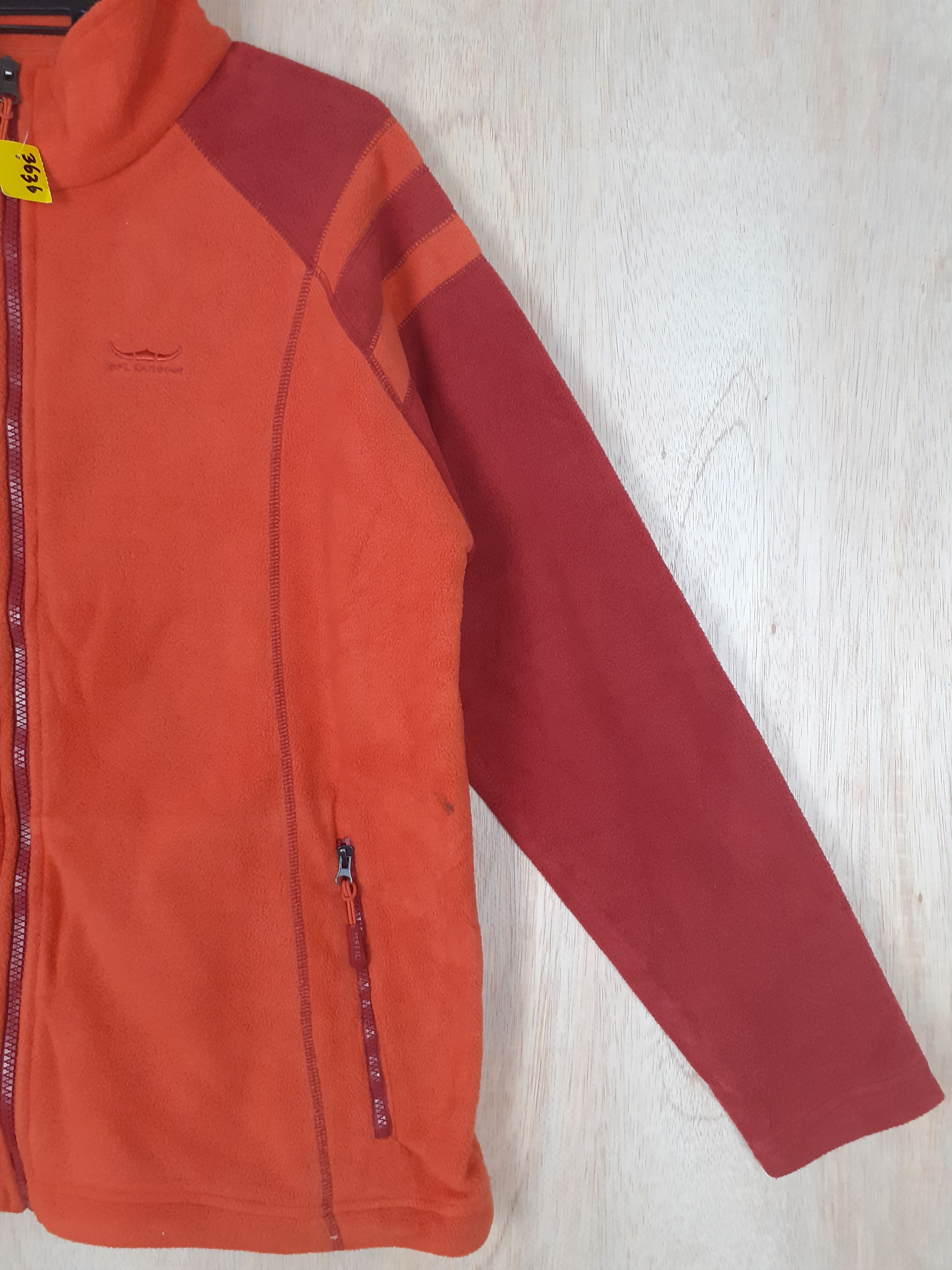 Japanese Brand BFL Outdoor orange sweaters fleece #3636 Size US L / EU 52-54 / 3 - 7 Thumbnail