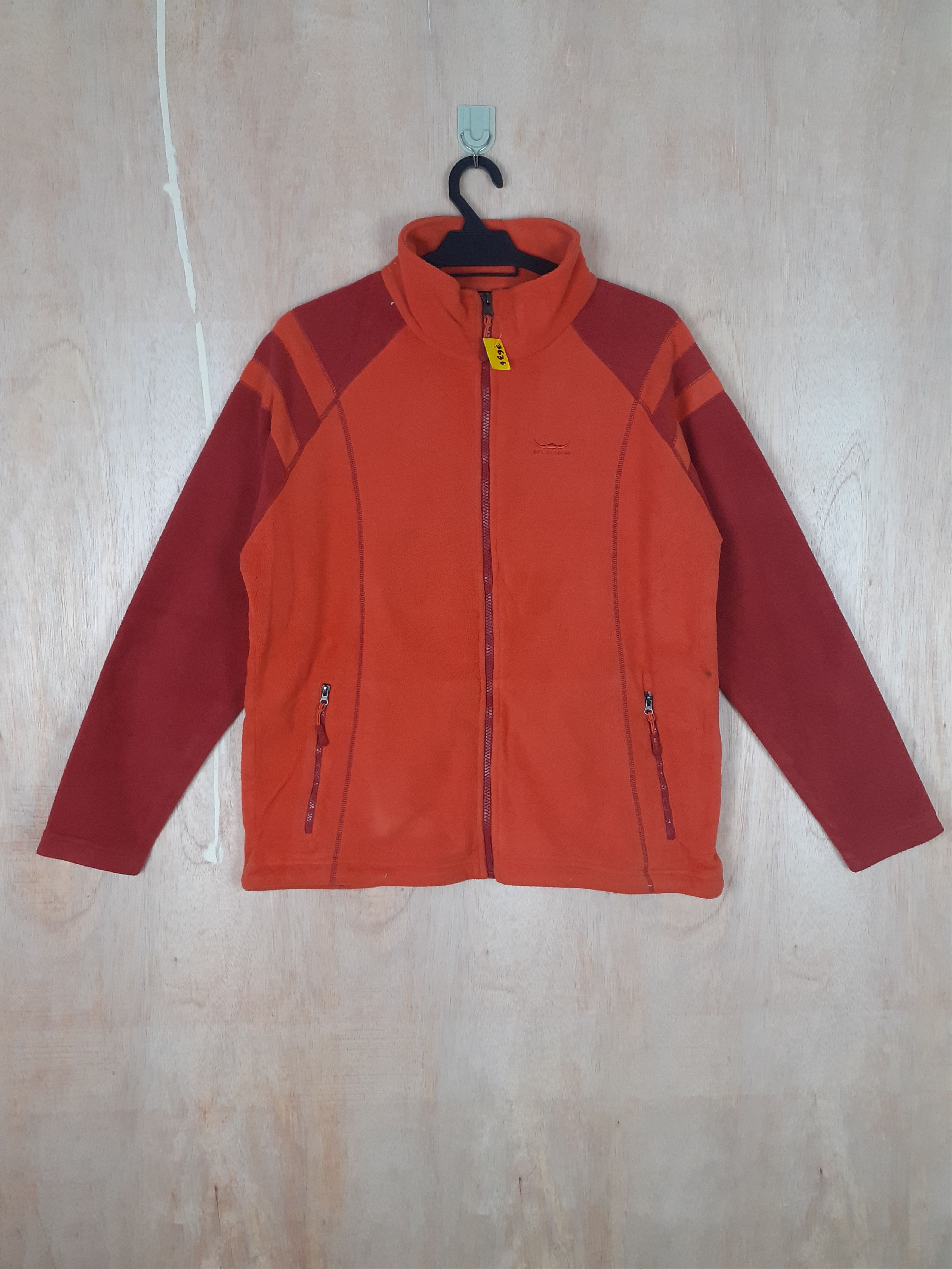 Japanese Brand BFL Outdoor orange sweaters fleece #3636 Size US L / EU 52-54 / 3 - 1 Thumbnail