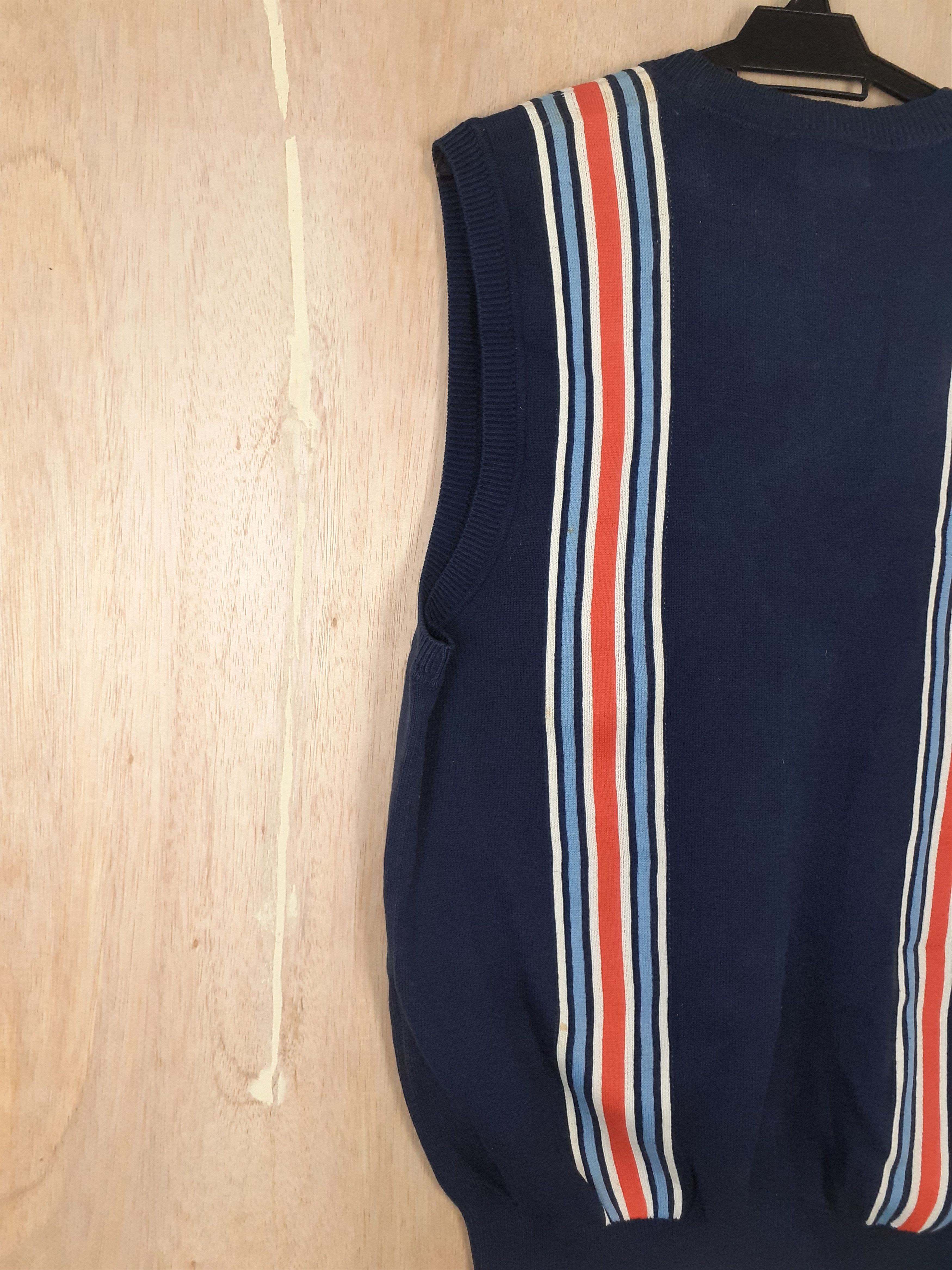 Japanese Brand × Vintage Pearly Gates dark blue cardigan vest #3635 Size US L / EU 52-54 / 3 - 11 Thumbnail