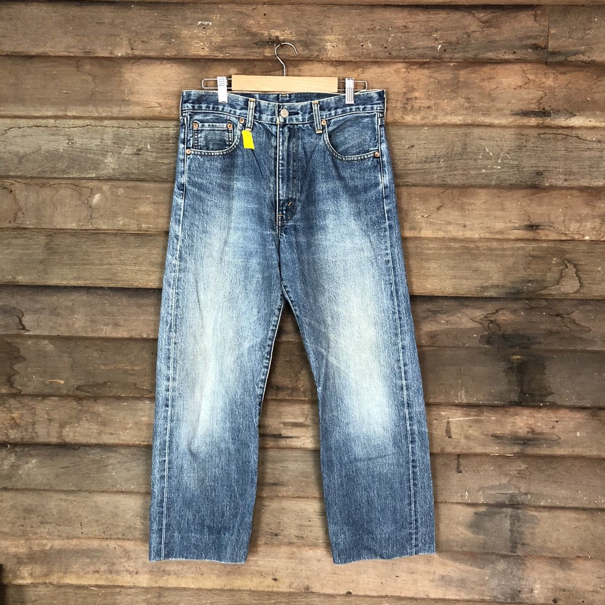 image of 502 Levis Big E Blue Denim Jeans Vintage 3795, Men's (Size 30)