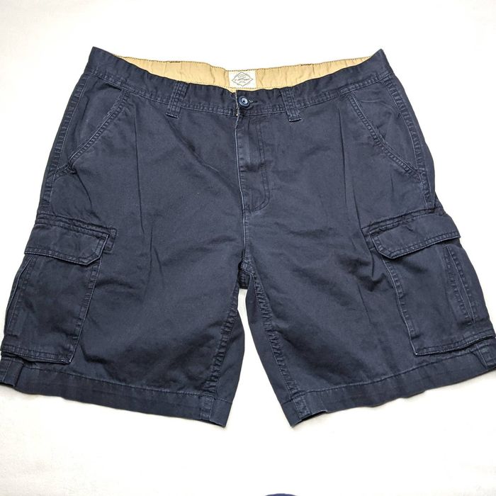 St. Johns Bay St. John's Bay men's cargo shorts navy blue 40 | Grailed