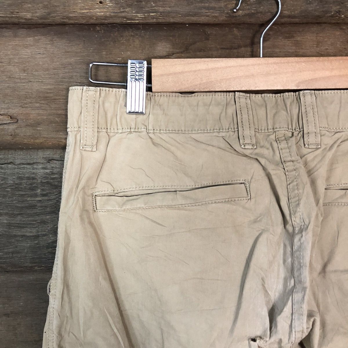 Japanese Brand Uniqlo Brown utility jogger streetwear Cargo Pants #6887 Size US 27 - 13 Thumbnail