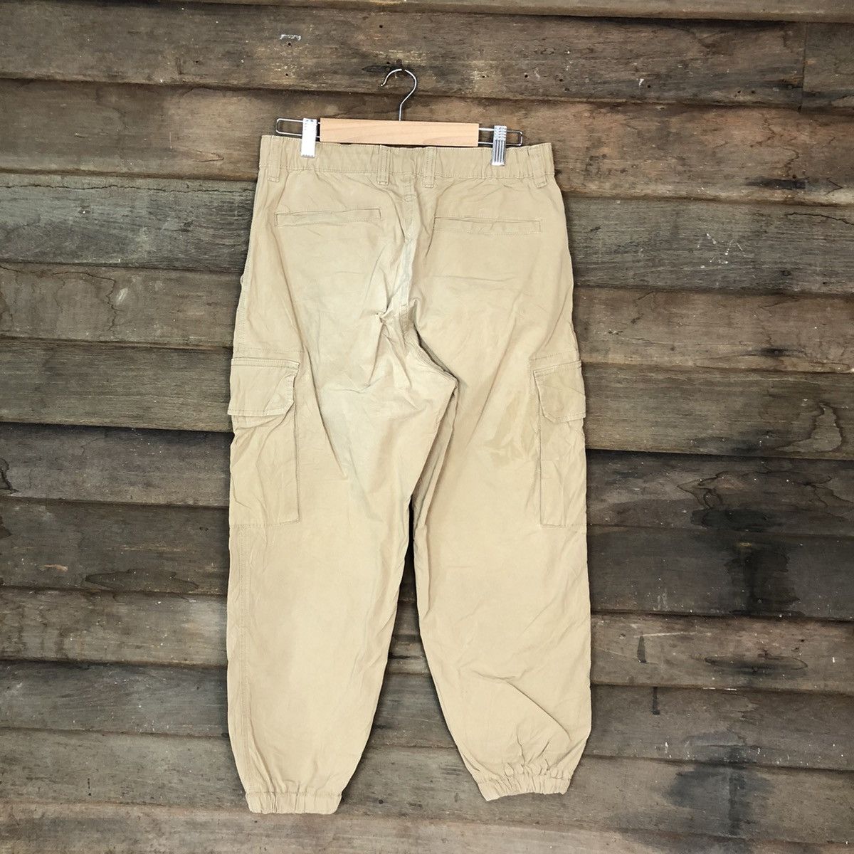 Japanese Brand Uniqlo Brown utility jogger streetwear Cargo Pants #6887 Size US 27 - 10 Thumbnail