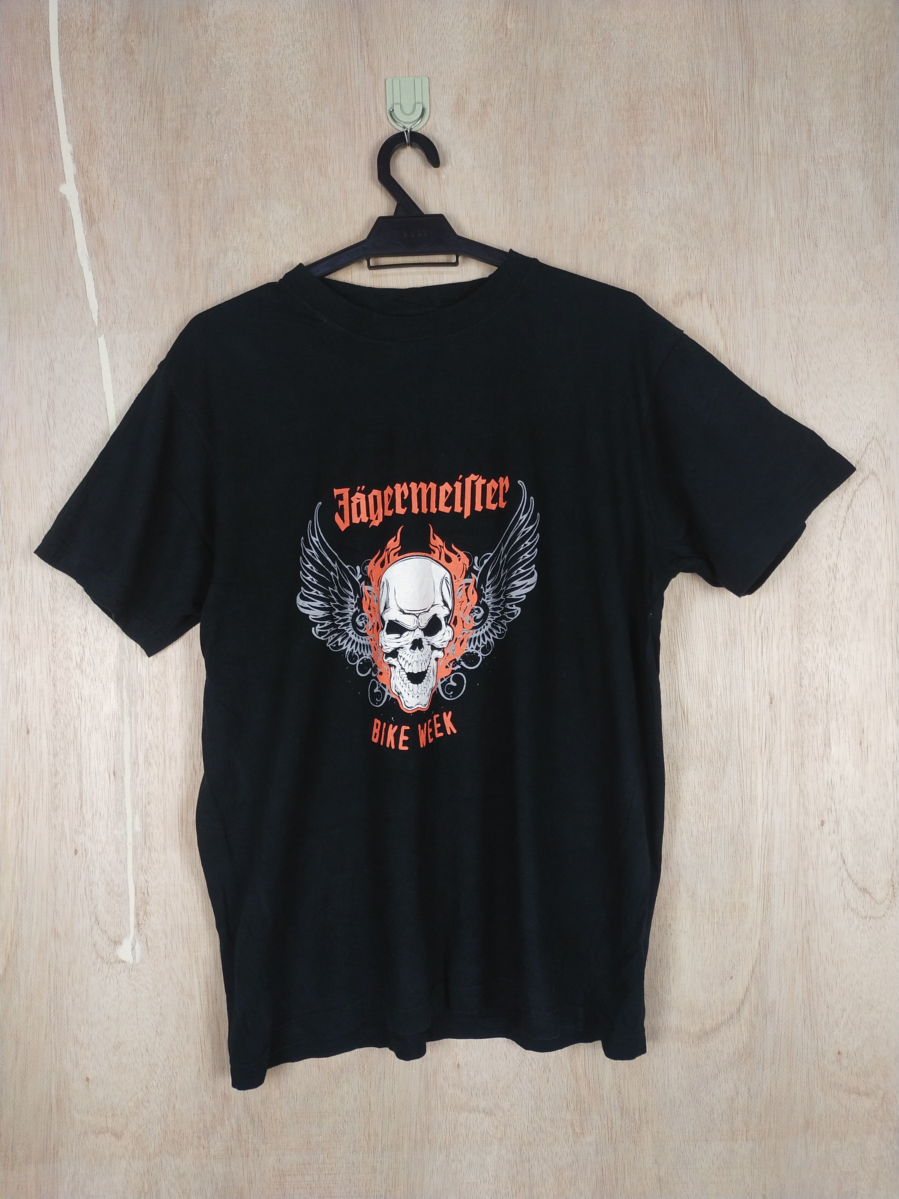 Jagermeister Jagermeister Bike Week Black T-shirt #3553 Size US L / EU 52-54 / 3 - 1 Thumbnail