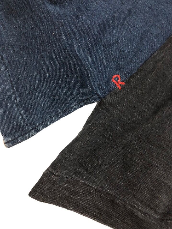 45rpm 00's R by 45RPM indigo dyed patchwork long sleeve Size US S / EU 44-46 / 1 - 7 Thumbnail