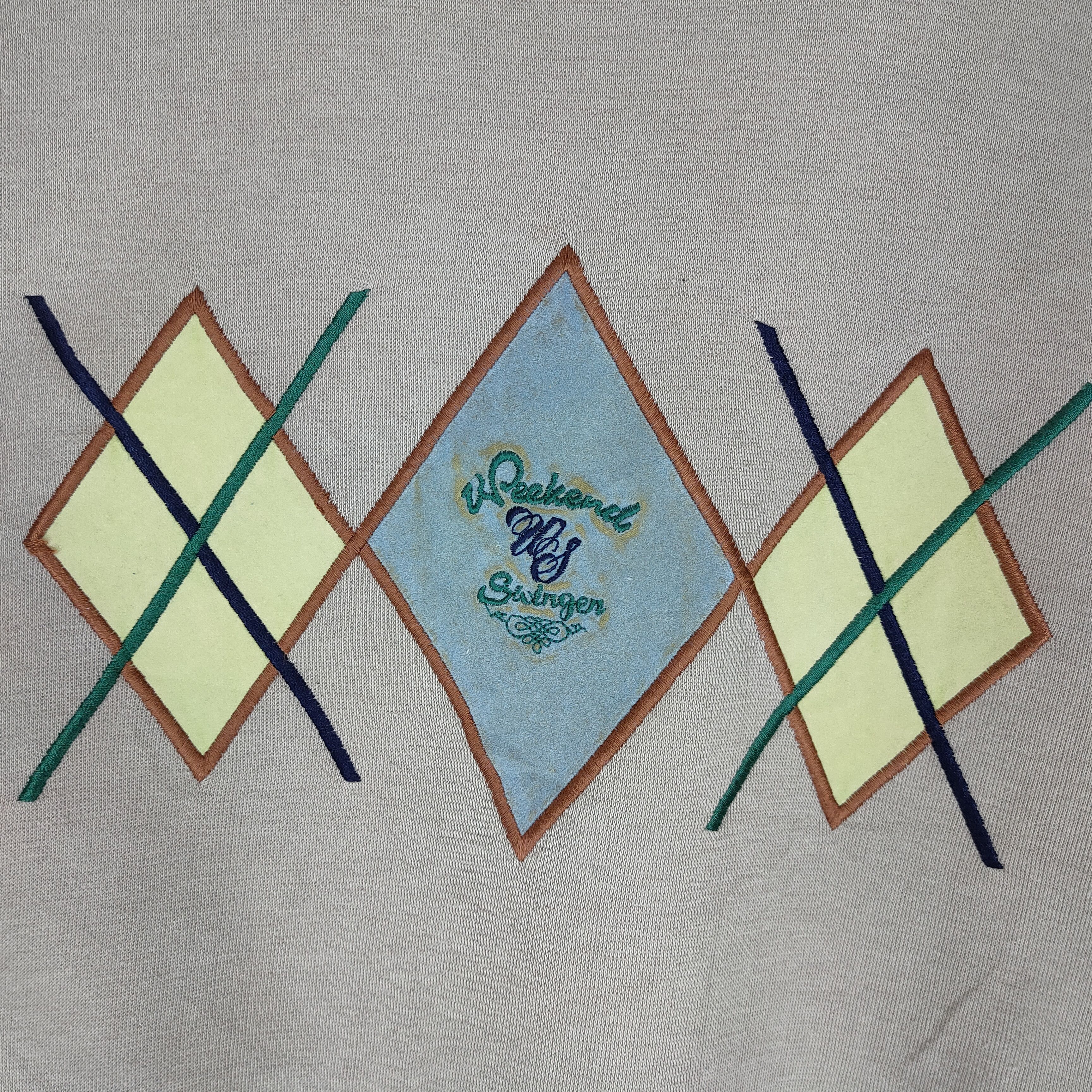 Japanese Brand Vintage WEEKEND SWINGER Classic Design Lsize Sweatshirt Size US L / EU 52-54 / 3 - 2 Thumbnail