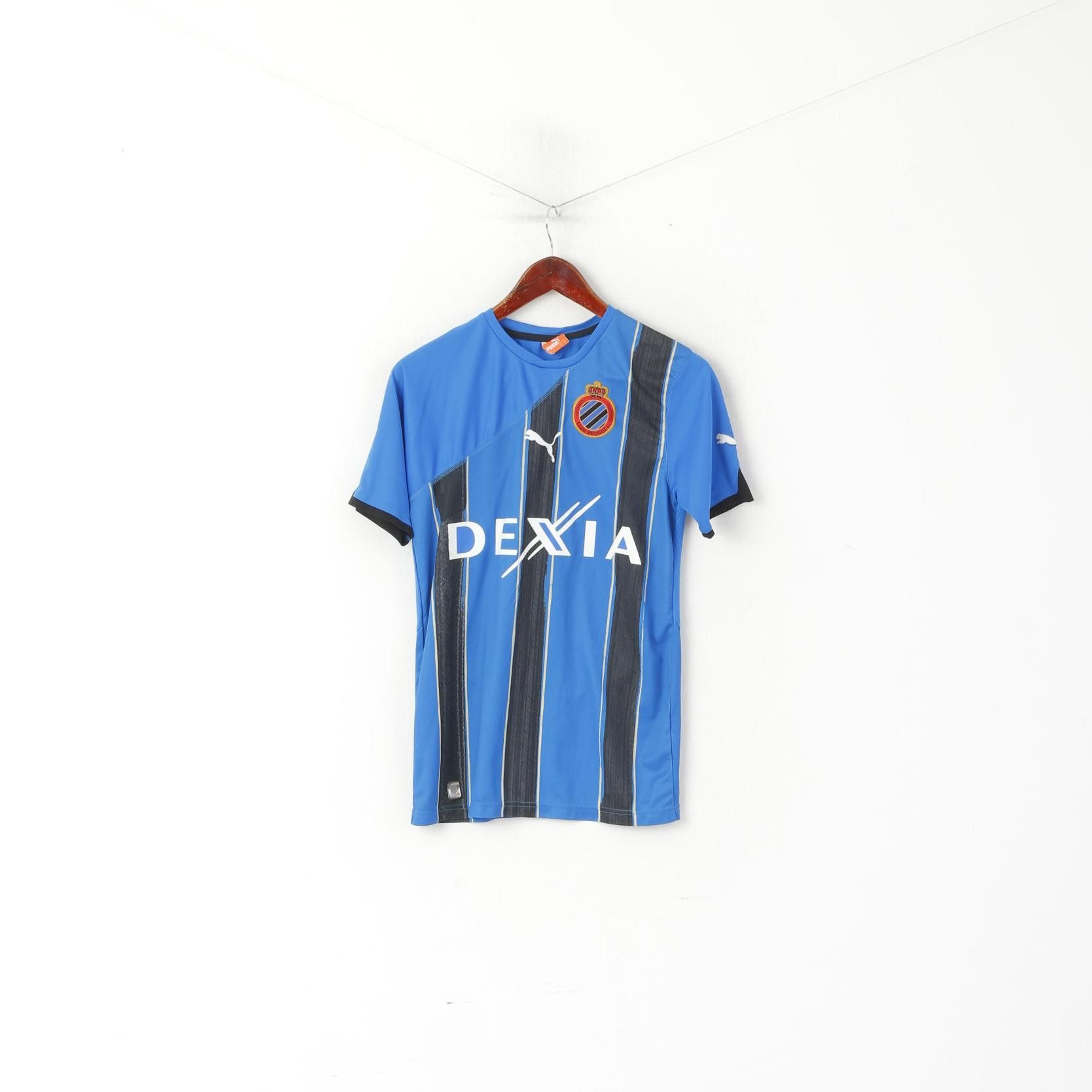Puma Puma Men S Shirt Blue Club Brugge KV Football 2937 Size US S / EU 44-46 / 1 - 1 Thumbnail