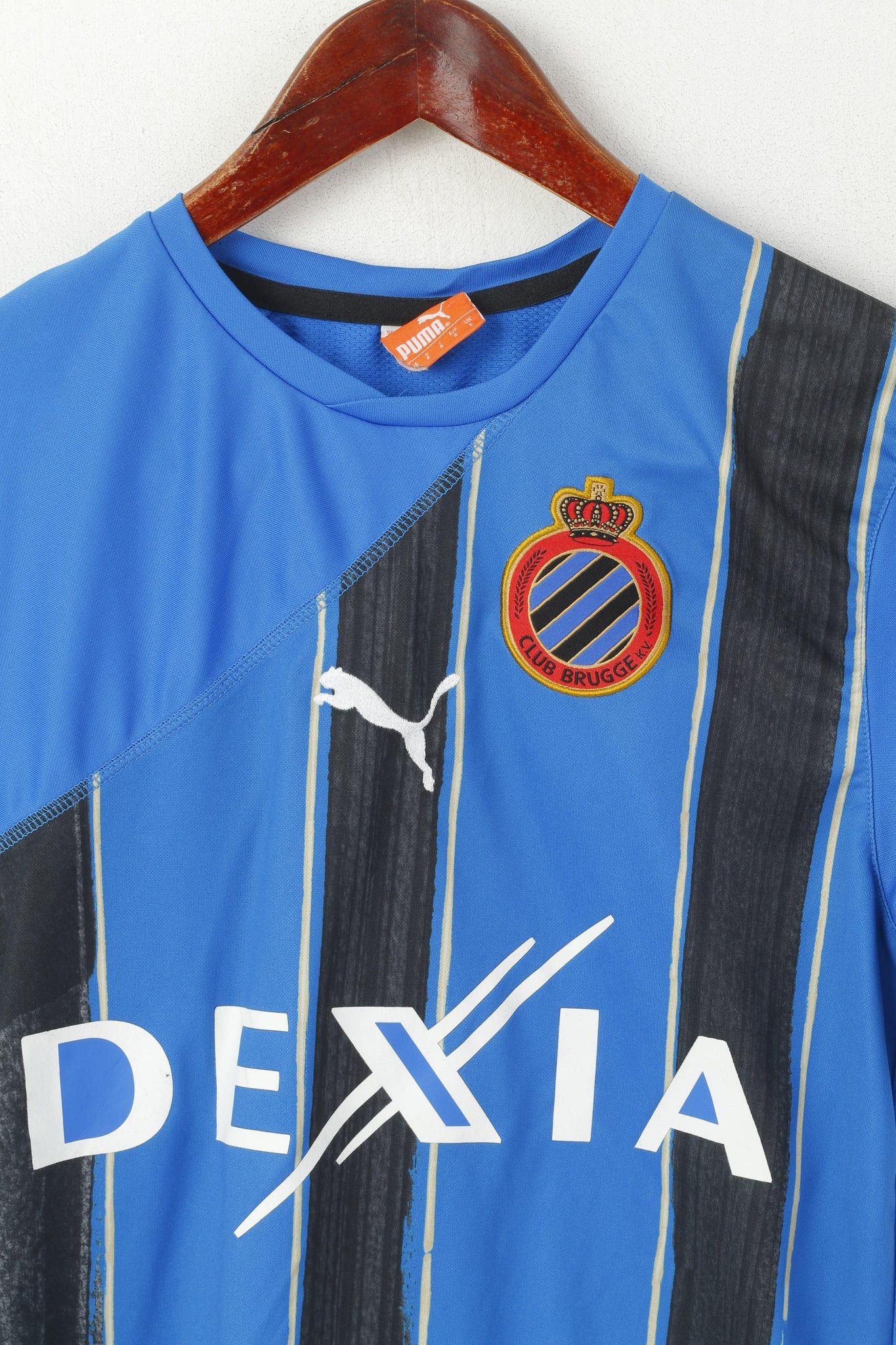 Puma Puma Men S Shirt Blue Club Brugge KV Football 2937 Size US S / EU 44-46 / 1 - 2 Thumbnail