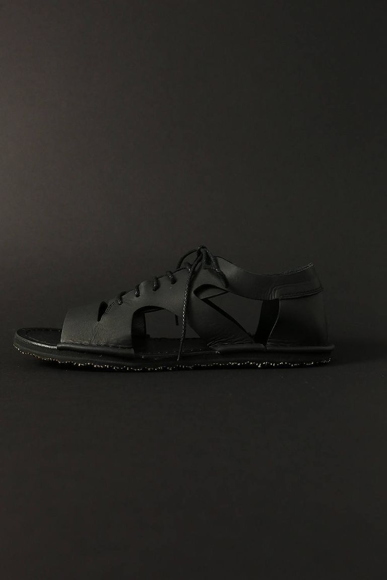 Yohji Yamamoto YOHJI YAMAMOTO Pour Homme SS20 lace up sandals leather shoes Size US 7.5 / EU 40-41 - 1 Thumbnail