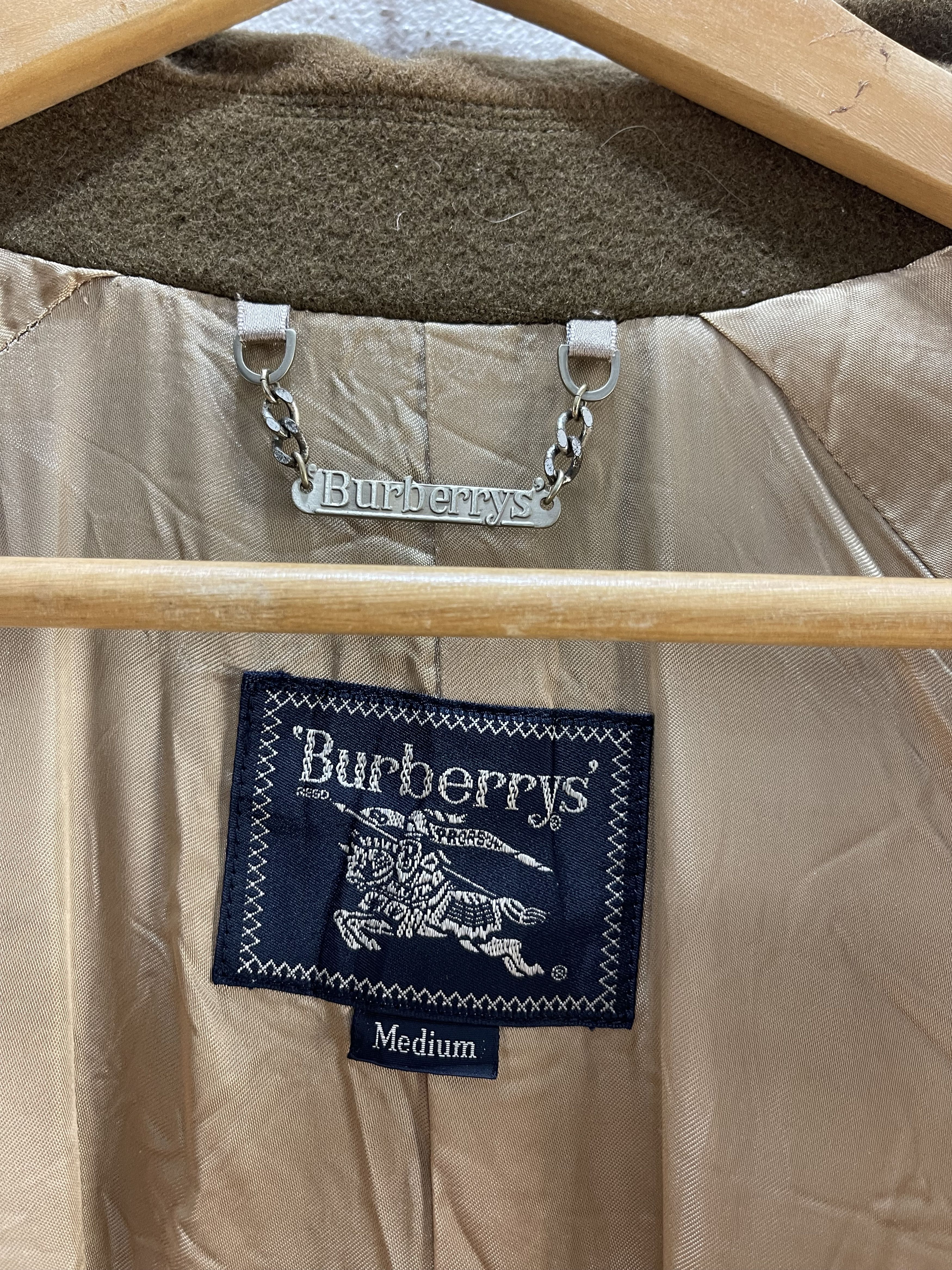 Burberry Vintage Burberrys Wool Jacket Size M / US 6-8 / IT 42-44 - 11 Thumbnail