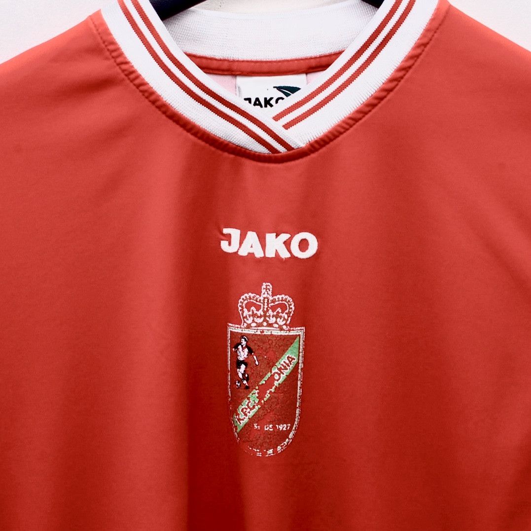 Vintage Jako 90s Men S Football Jersey Shirt Long Sleeve Belgian Kit Size US S / EU 44-46 / 1 - 2 Thumbnail