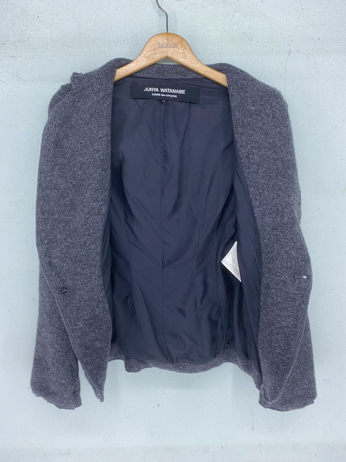 Comme des Garcons Junya Watanabe x Comme Des Garçons Wool Cardigan Blazer Size XS / US 0-2 / IT 36-38 - 6 Thumbnail