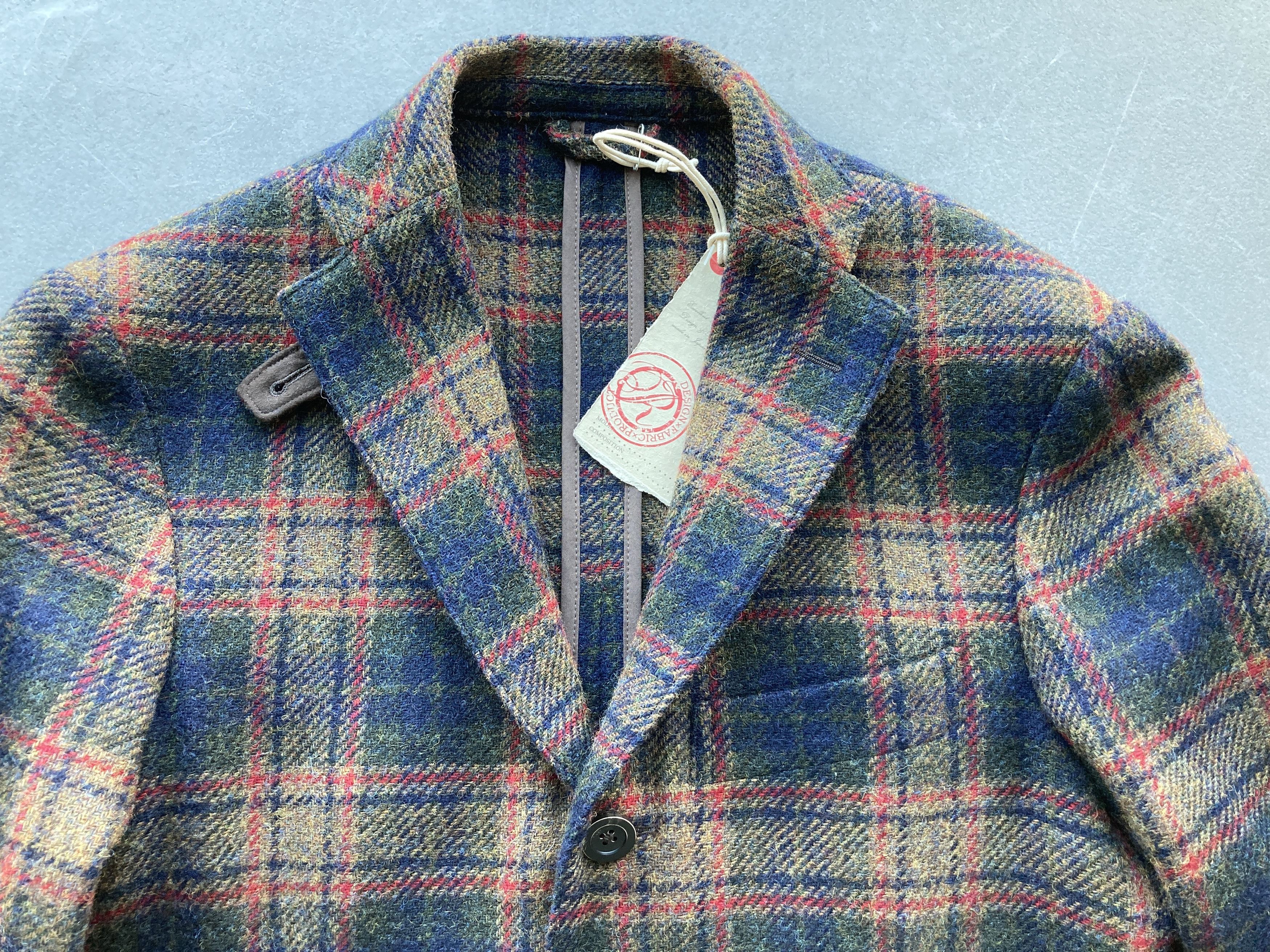 Ring Jacket elento by Ring Jacket Mens Japan Blazer Tweed Hunting Jacket Size 42S - 3 Thumbnail