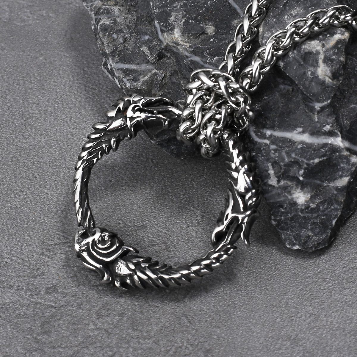 Other Three Headed Dragon Necklace Size ONE SIZE - 2 Thumbnail