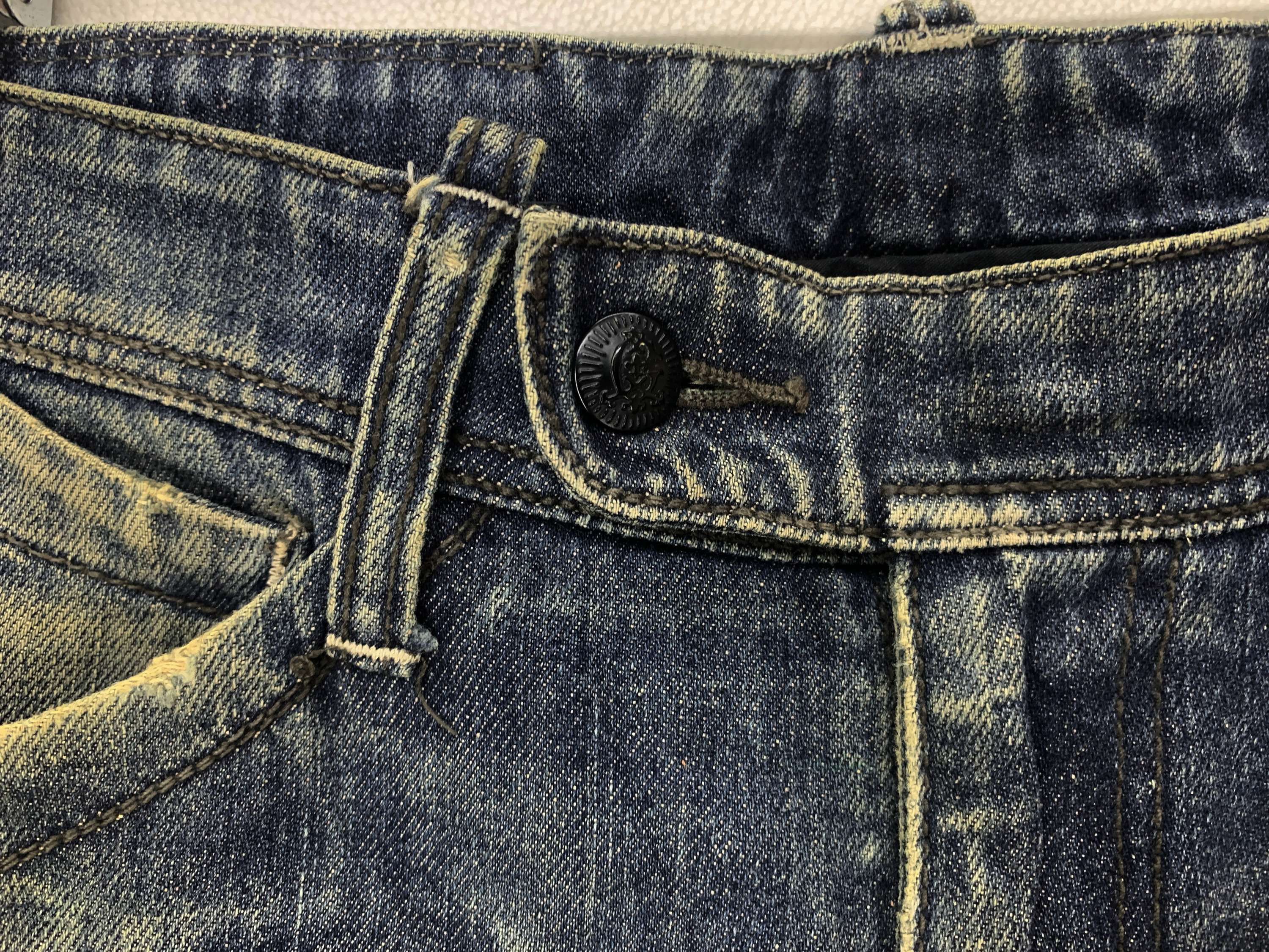 Japanese Brand Custom Culture Distressed Denim Jeans Japanese Jeans Size US 31 - 12 Thumbnail