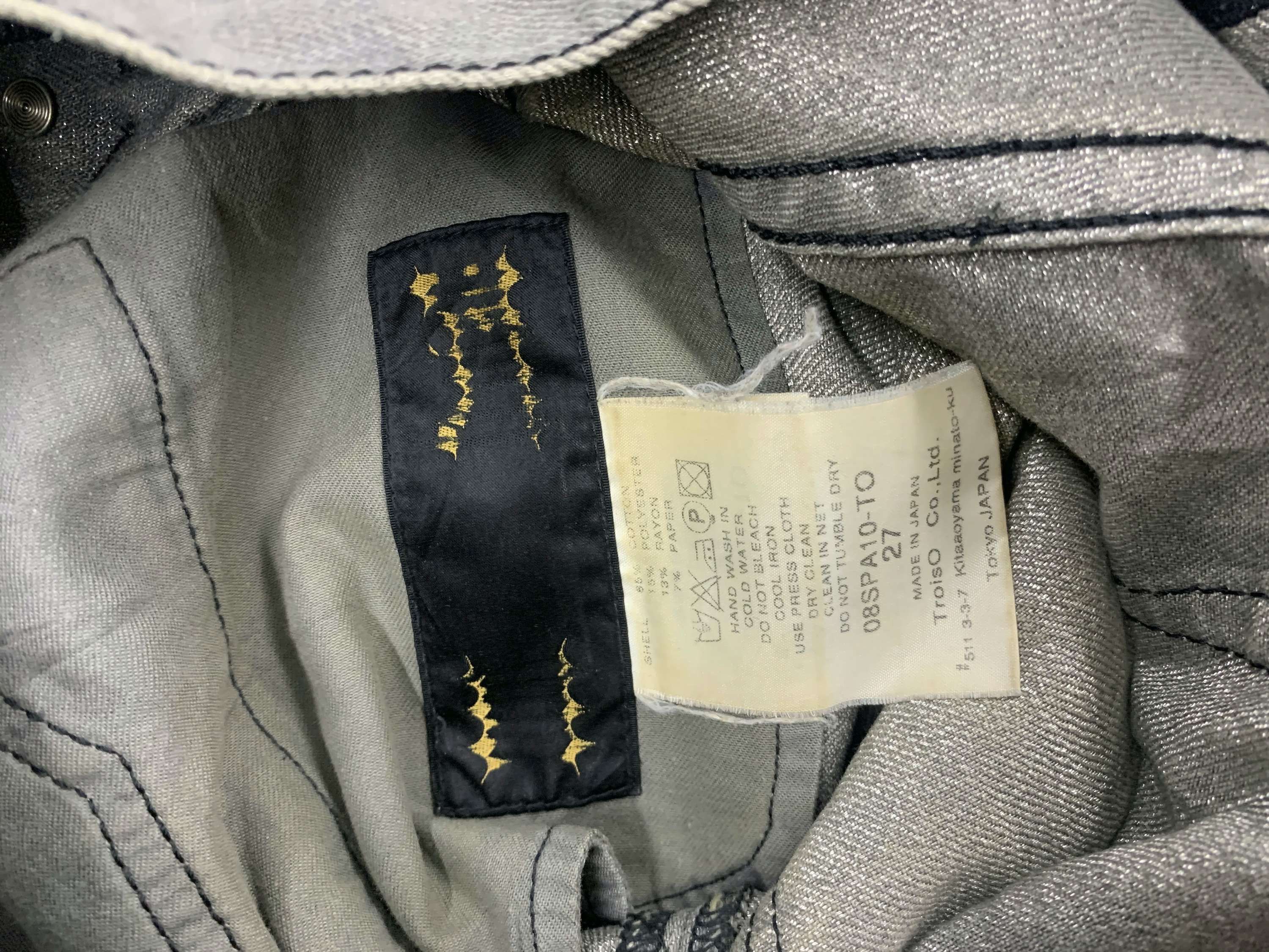 Japanese Brand Custom Culture Distressed Denim Jeans Japanese Jeans Size US 31 - 14 Thumbnail