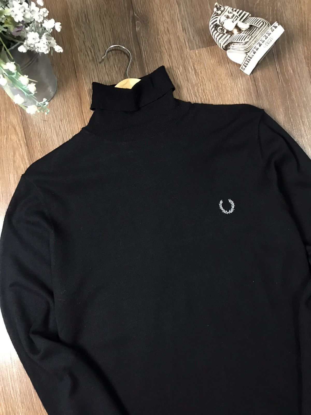 Fred Perry × Raf Simons Raf Simons & Fred Perry Mock Neck sweater Size US M / EU 48-50 / 2 - 5 Thumbnail