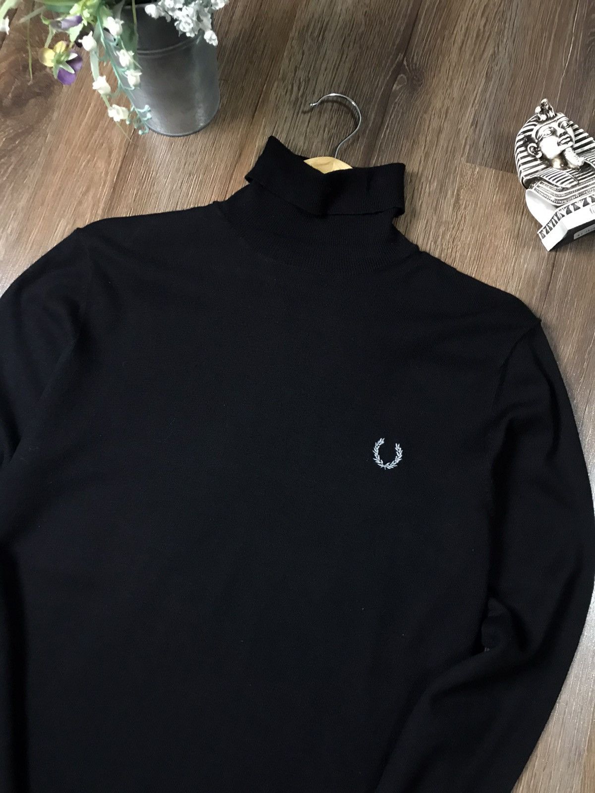 Fred Perry × Raf Simons Raf Simons & Fred Perry Mock Neck sweater Size US M / EU 48-50 / 2 - 3 Thumbnail