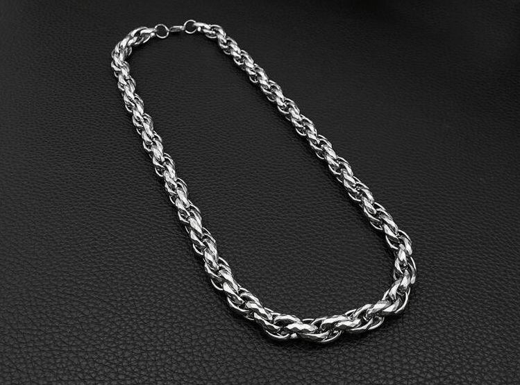 Jewelry Steel Thick Necklace Size ONE SIZE - 2 Thumbnail