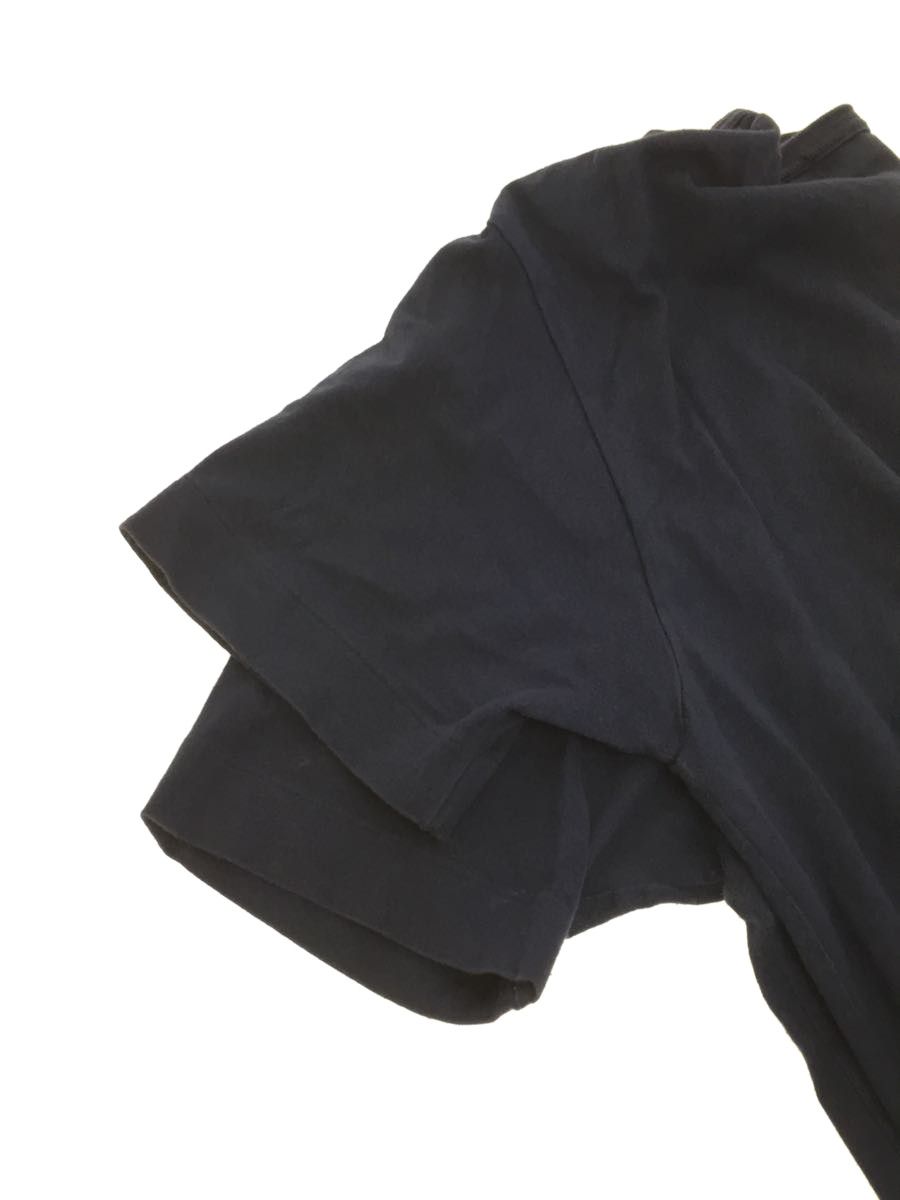 Short Sleeve T-Shirts Navy 3 Hearts Patch Cotton