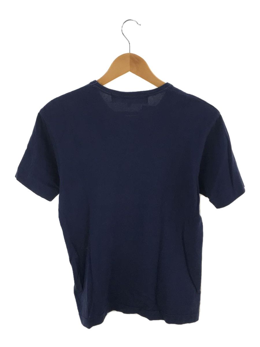 Short Sleeve T-Shirts Navy 3 Hearts Patch Cotton