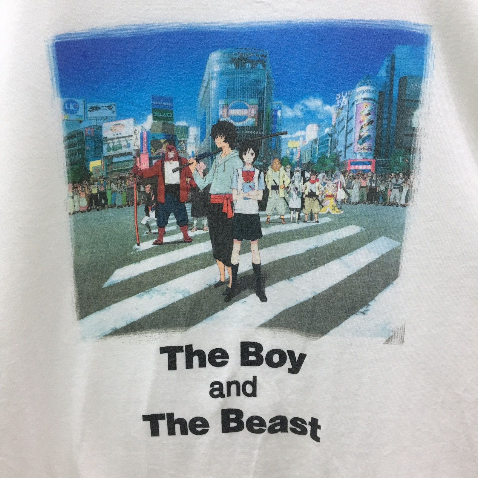 Anime The Boy and The Beast Japanese Animated T-shirt Size US XL / EU 56 / 4 - 4 Thumbnail