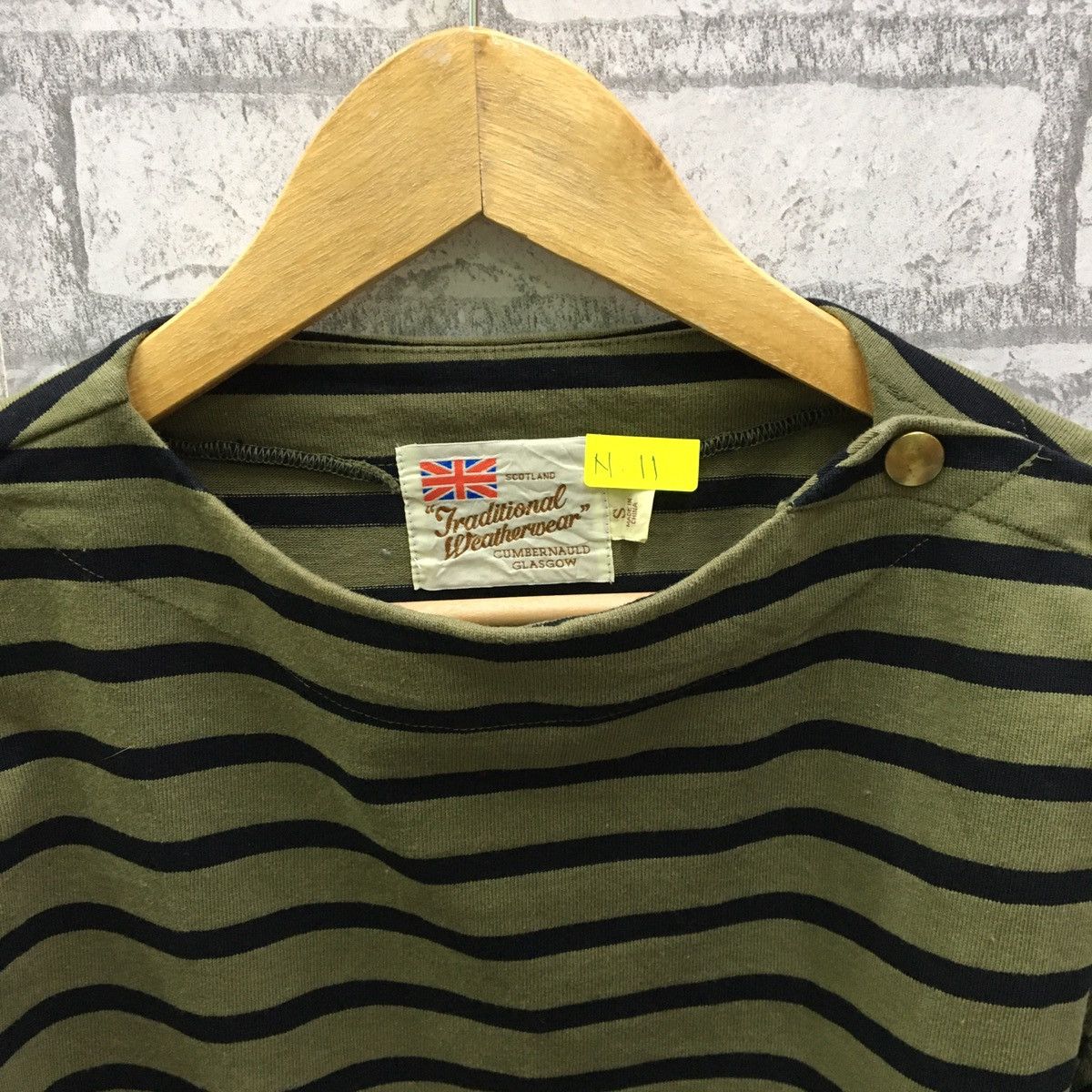 Traditional Weatherwear Vintage Traditional Weatherwear 3quarter Striped style Size S / US 4 / IT 40 - 3 Thumbnail