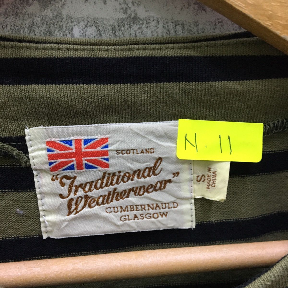Traditional Weatherwear Vintage Traditional Weatherwear 3quarter Striped style Size S / US 4 / IT 40 - 4 Thumbnail