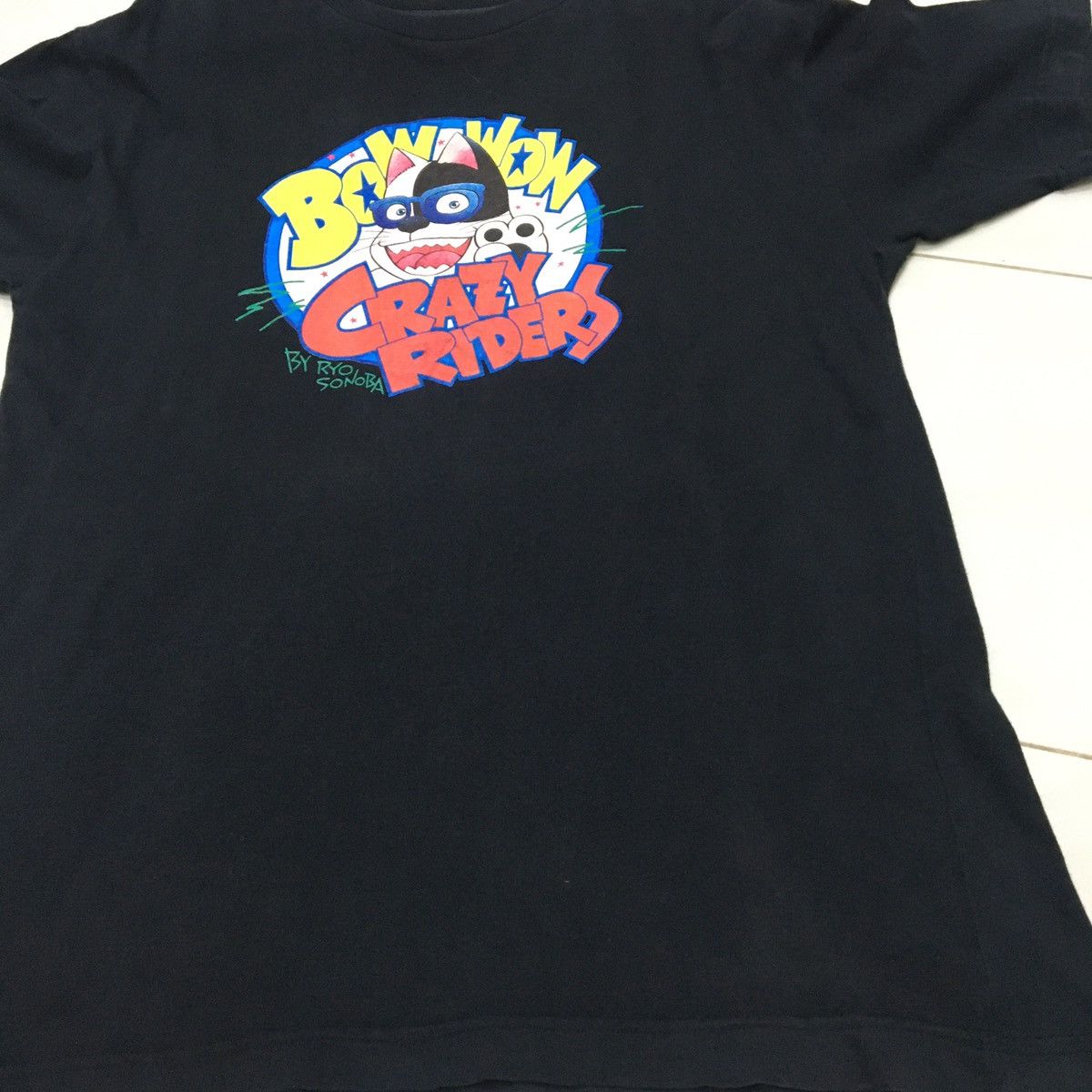Vintage Vintage Bow Wow Crazy Riders By RYo Sonoba T-shirt Size US L / EU 52-54 / 3 - 6 Thumbnail