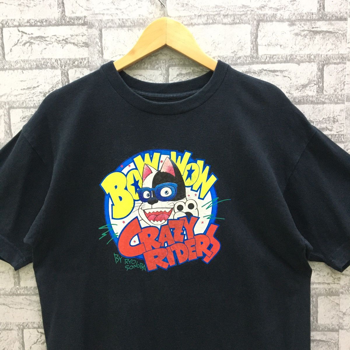 Vintage Vintage Bow Wow Crazy Riders By RYo Sonoba T-shirt Size US L / EU 52-54 / 3 - 4 Thumbnail
