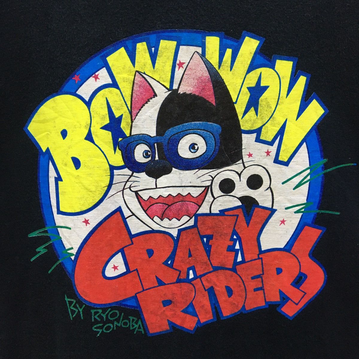 Vintage Vintage Bow Wow Crazy Riders By RYo Sonoba T-shirt Size US L / EU 52-54 / 3 - 3 Thumbnail