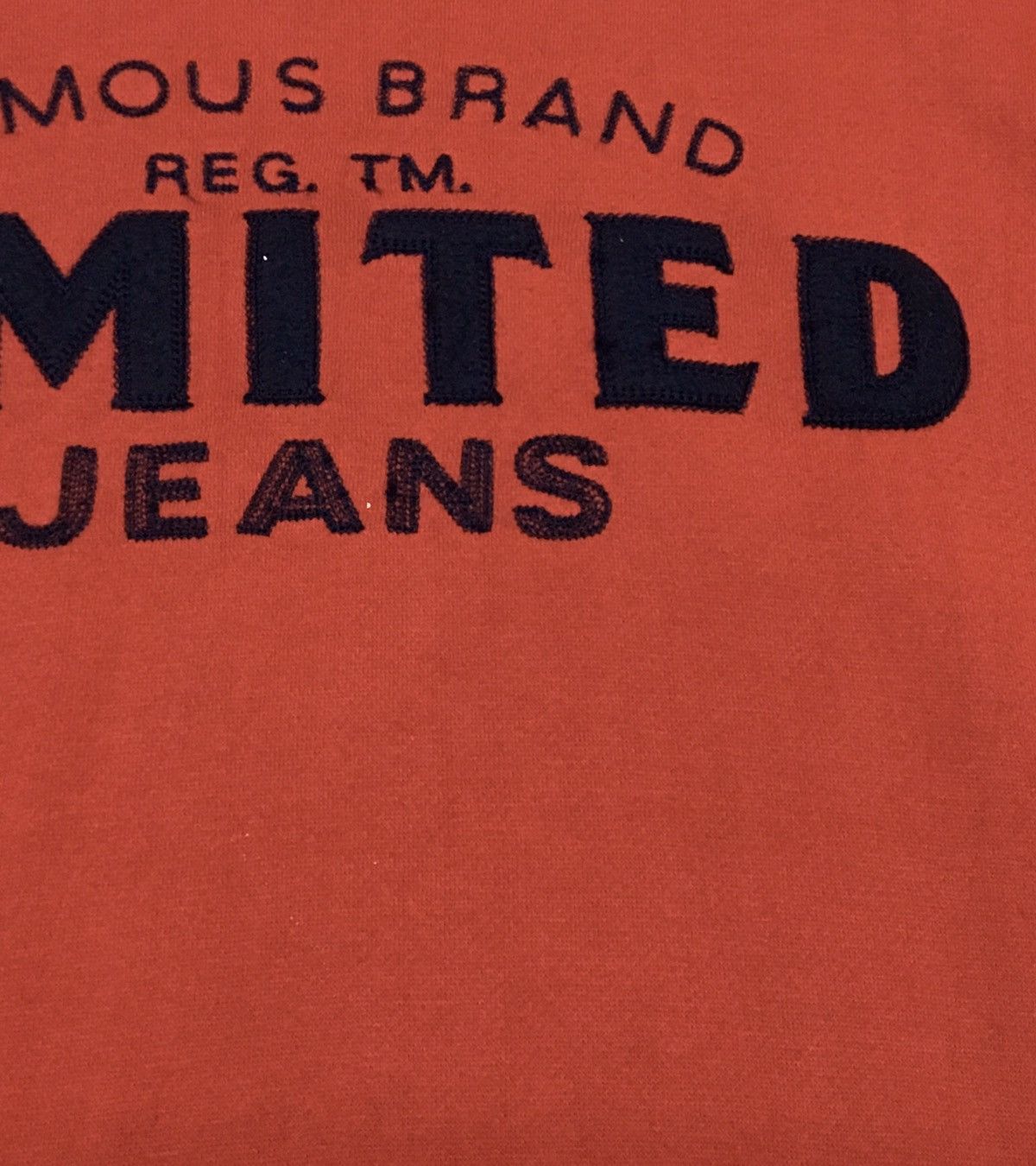 Vintage Vintage Limited Jeans Embroidery Logo Sweatshirt Size US M / EU 48-50 / 2 - 5 Thumbnail