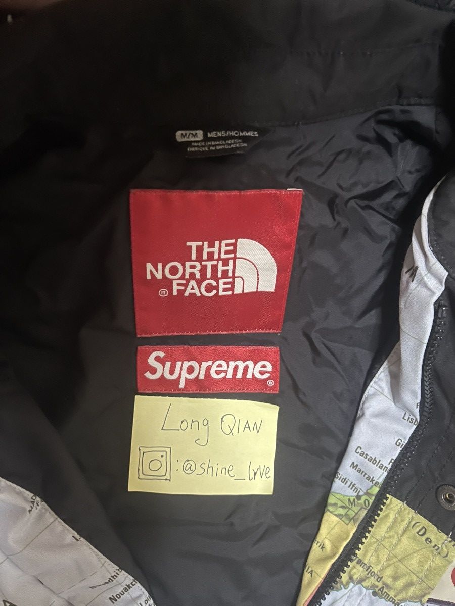 Supreme × The North Face Supreme tnf the north face atlas maps coach jacket Size US M / EU 48-50 / 2 - 5 Thumbnail
