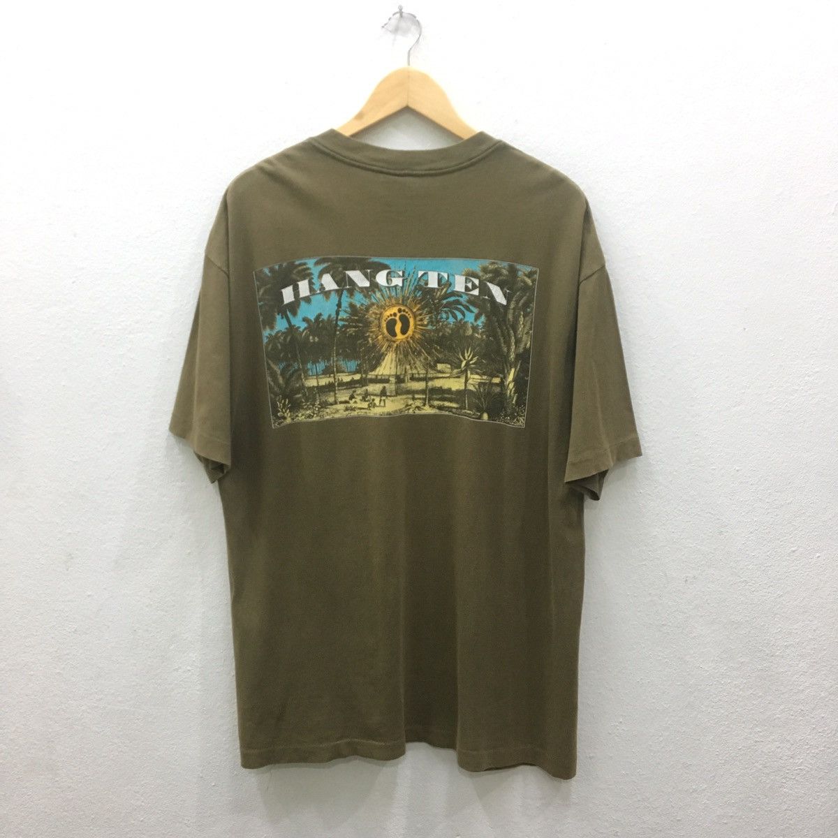 Hang Ten Vintage 90s Hang Ten Backhit Surfing T-shirt Size US L / EU 52-54 / 3 - 2 Thumbnail