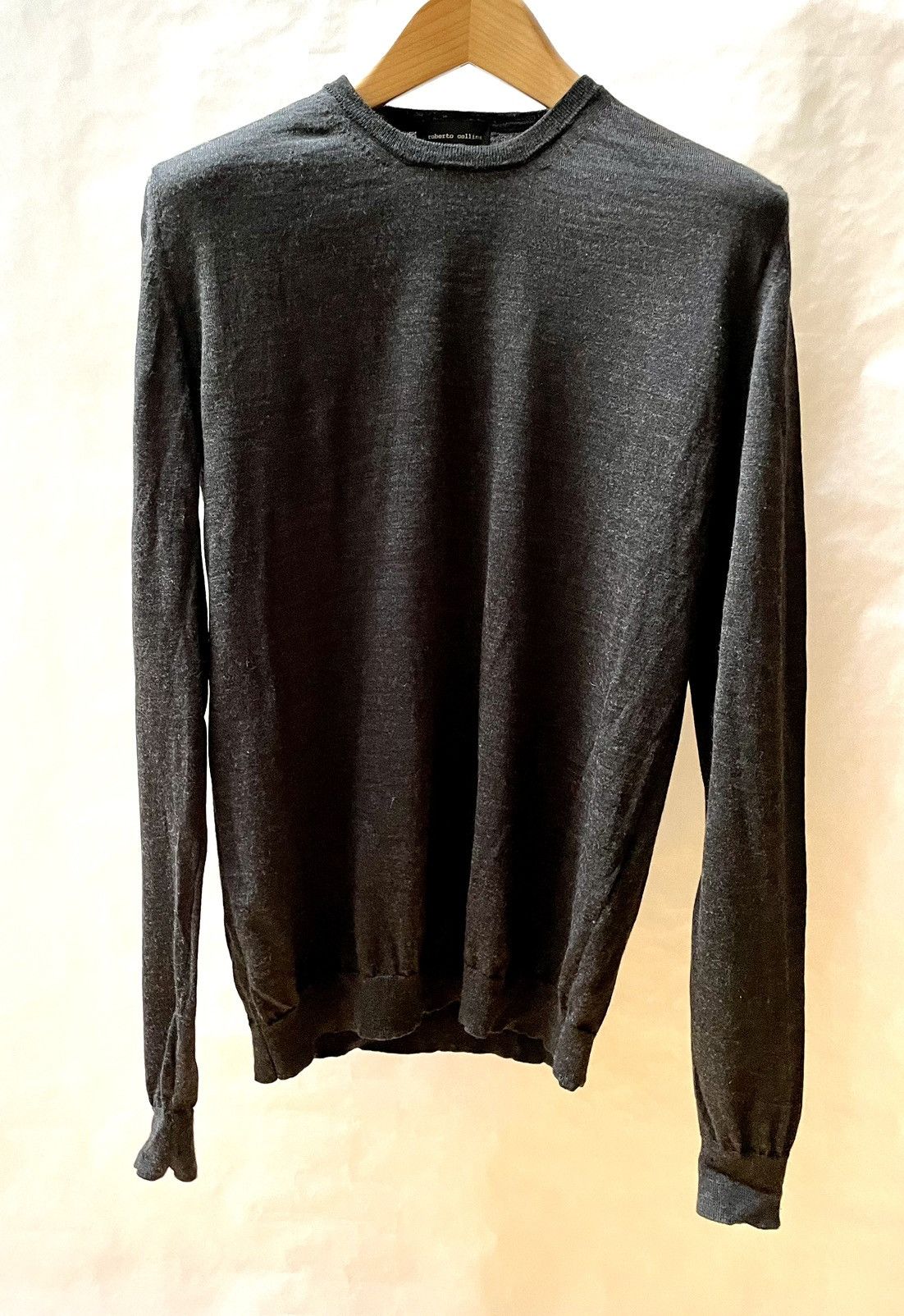 Roberto Collina Roberto Collina Anthracite mérinos s Size US S / EU 44-46 / 1 - 1 Thumbnail
