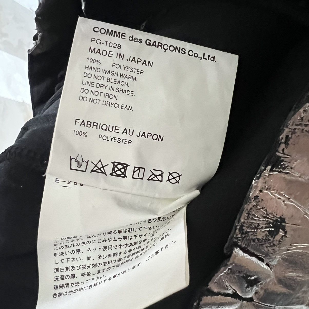 Comme des Garcons Homme Plus SS21 CDGH+ Oversized Distressed Foil Shorts Size US 30 / EU 46 - 6 Thumbnail