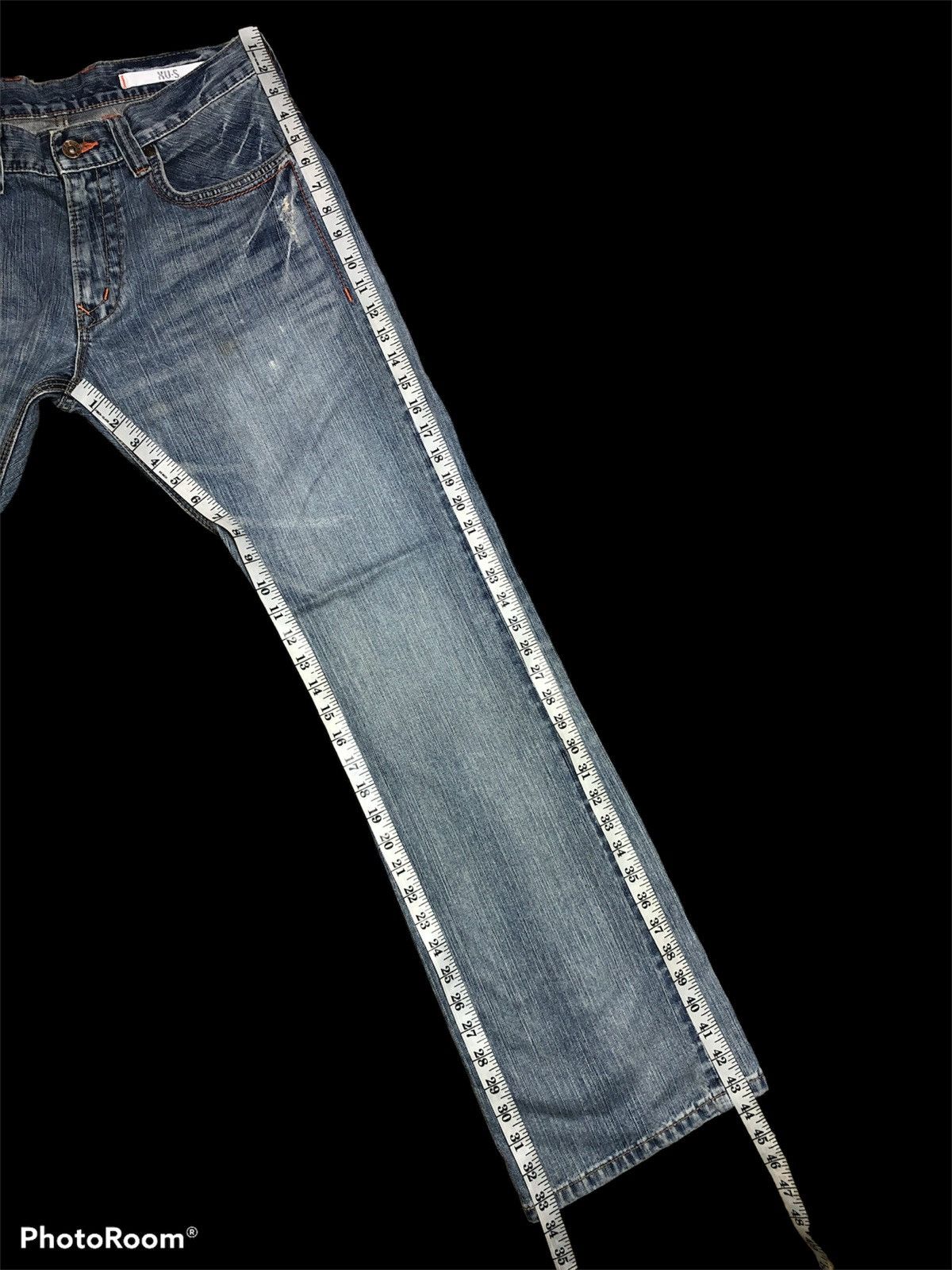 Japanese Brand BOOTCUT EDWIN WASHED BLUE DENIM Size US 32 / EU 48 - 8 Thumbnail
