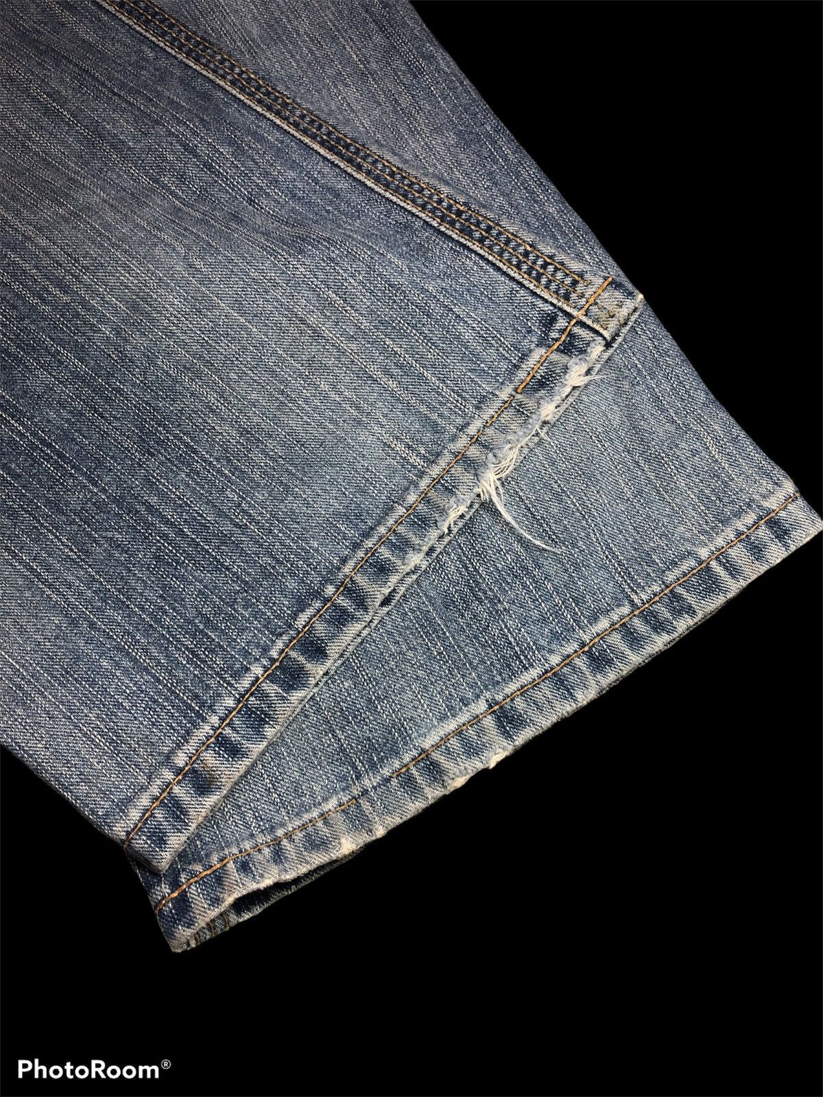Japanese Brand BOOTCUT EDWIN WASHED BLUE DENIM Size US 32 / EU 48 - 4 Thumbnail