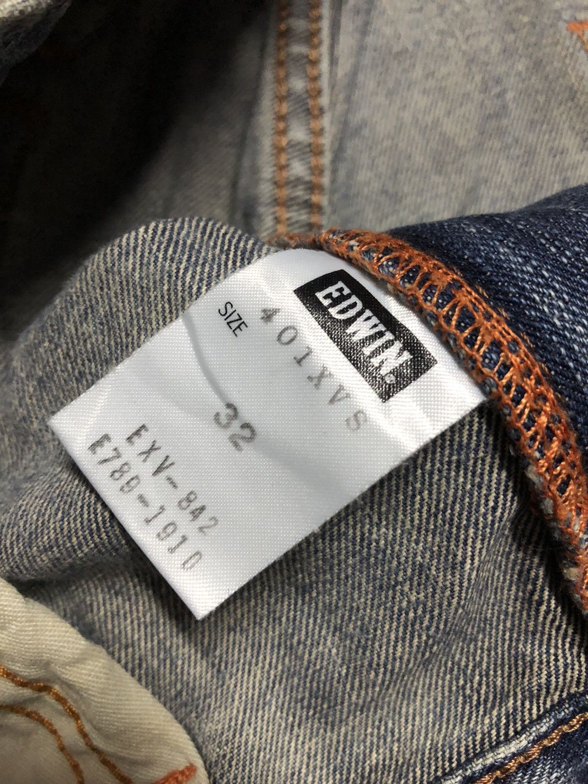 Japanese Brand BOOTCUT EDWIN WASHED BLUE DENIM Size US 32 / EU 48 - 5 Thumbnail