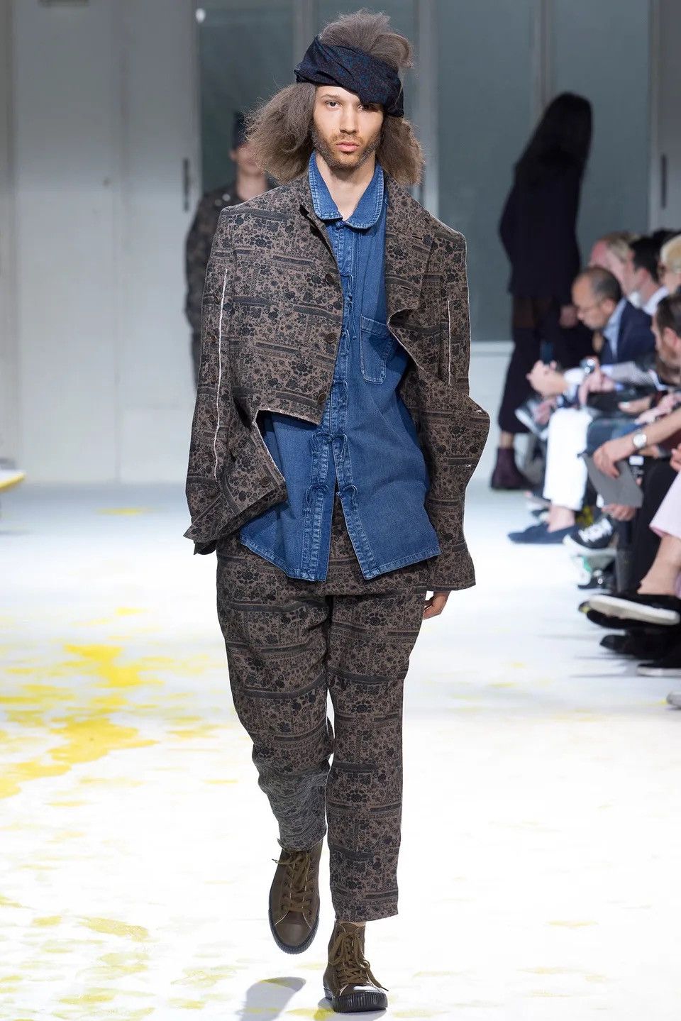Yohji Yamamoto SS15 Tapestry Jacket Size US M / EU 48-50 / 2 - 2 Thumbnail