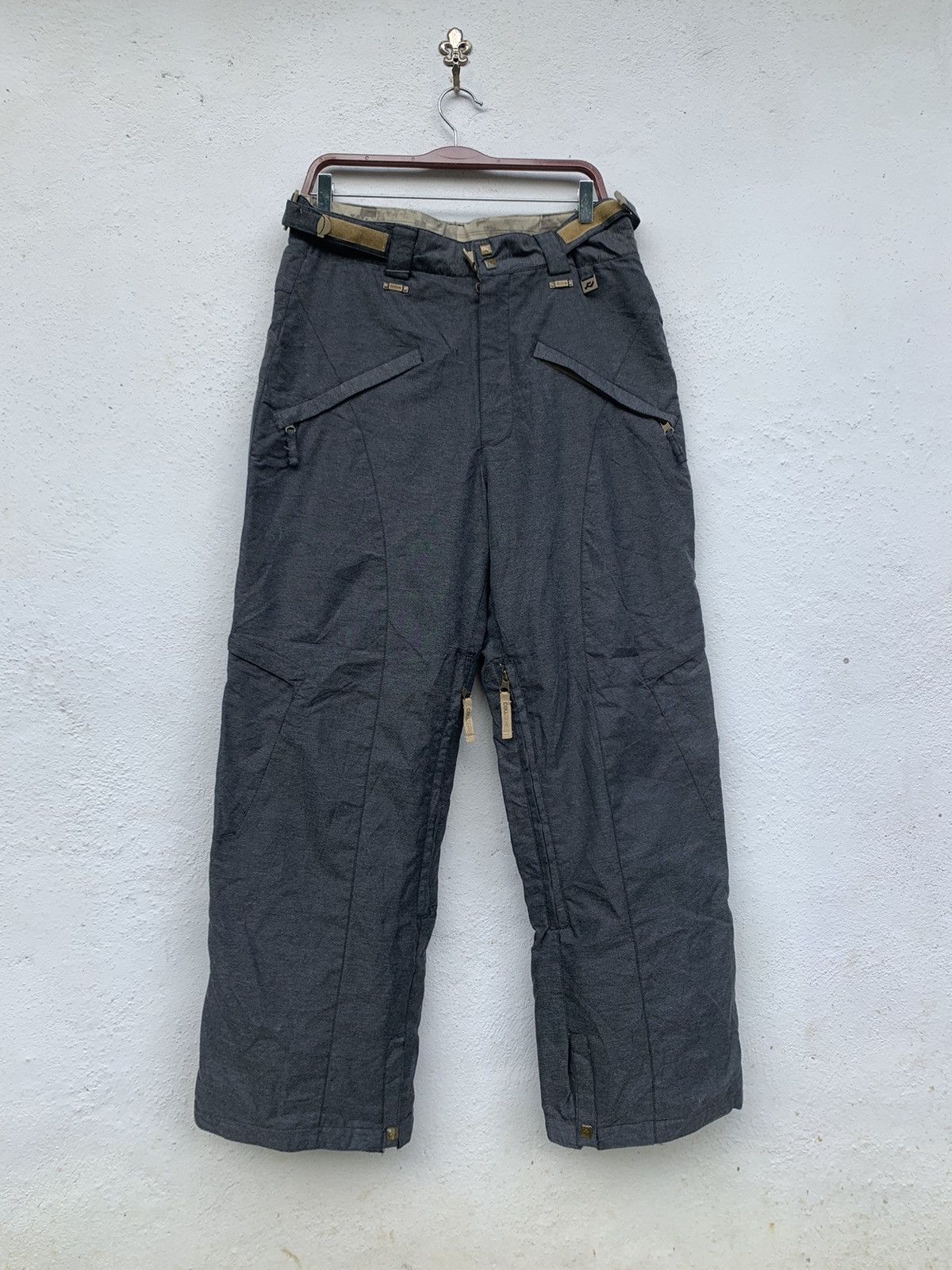Vintage JAPANESE BRAND RIDE SNOWBOARD PANTS Size US 34 / EU 50 - 3 Thumbnail