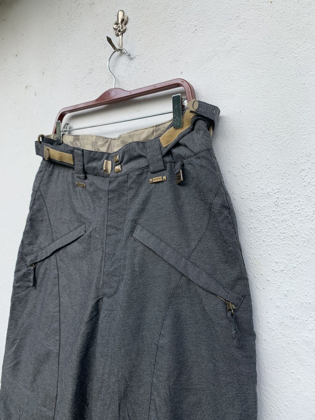 Vintage JAPANESE BRAND RIDE SNOWBOARD PANTS Size US 34 / EU 50 - 8 Thumbnail