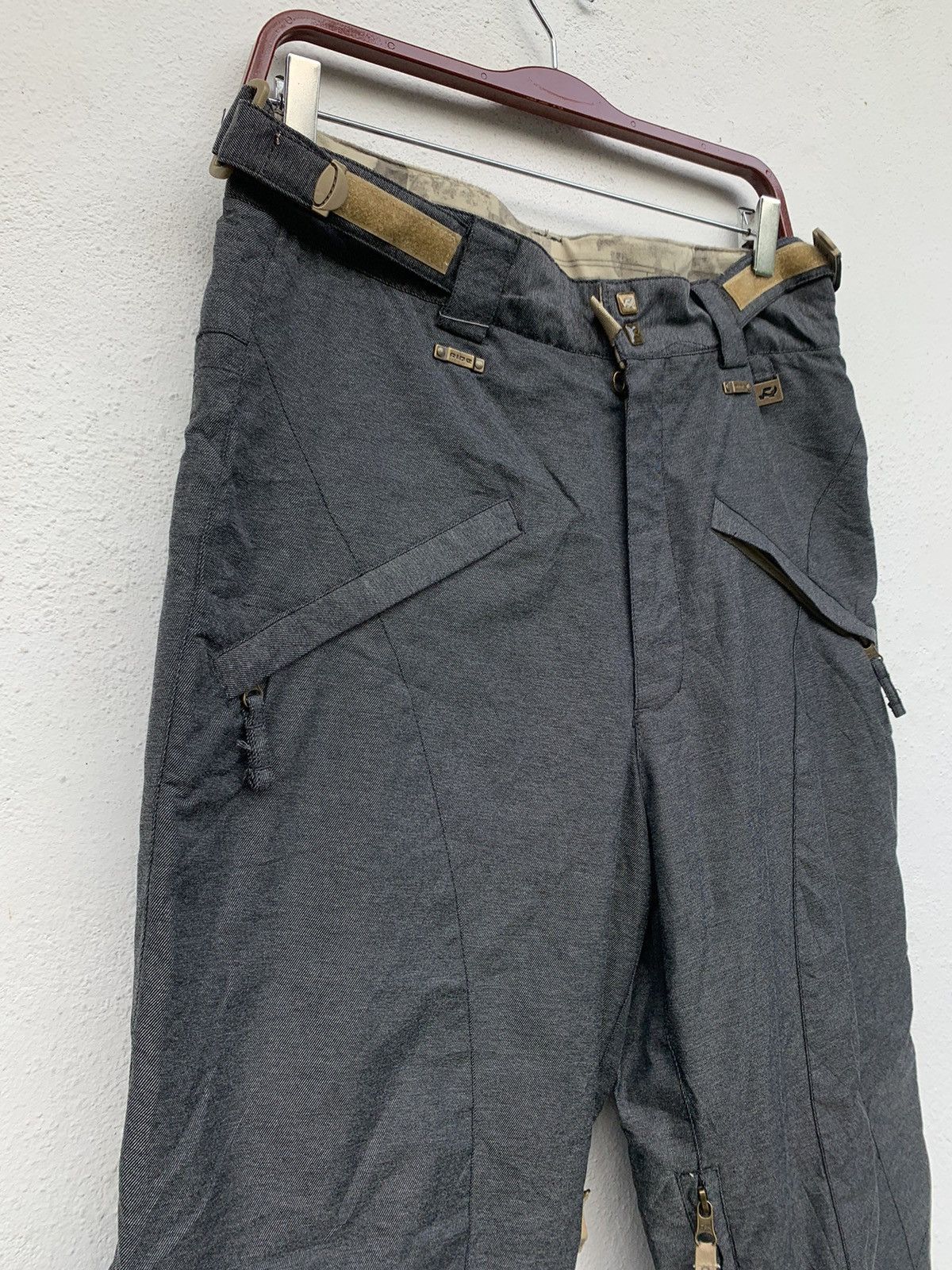 Vintage JAPANESE BRAND RIDE SNOWBOARD PANTS Size US 34 / EU 50 - 7 Thumbnail