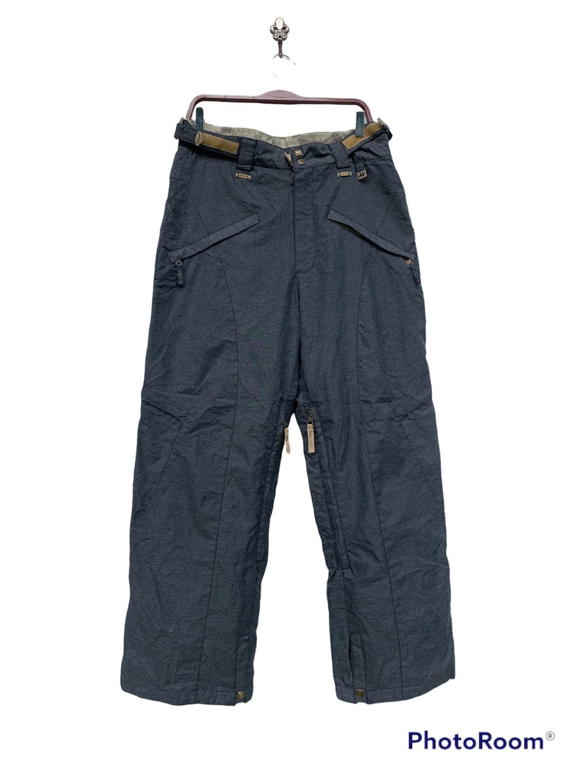 Vintage JAPANESE BRAND RIDE SNOWBOARD PANTS Size US 34 / EU 50 - 1 Thumbnail
