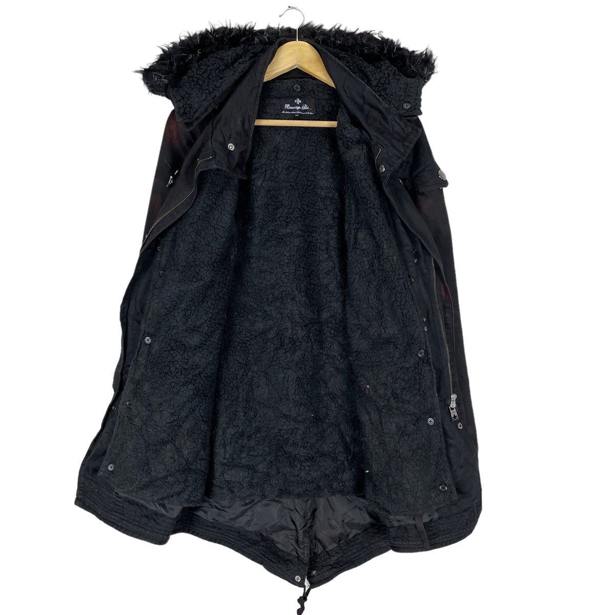 BERNINGS SHO ☀️BERNINGS SHO HOODIE FUR FISHTAIL JACKET Size US M / EU 48-50 / 2 - 8 Thumbnail