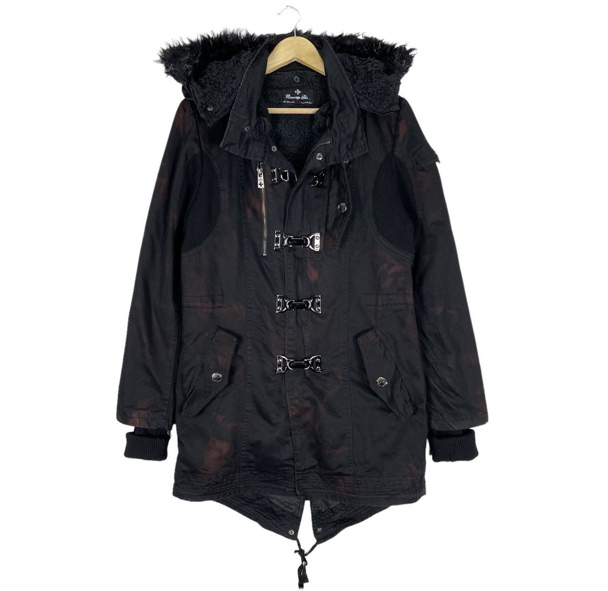 BERNINGS SHO ☀️BERNINGS SHO HOODIE FUR FISHTAIL JACKET Size US M / EU 48-50 / 2 - 1 Thumbnail