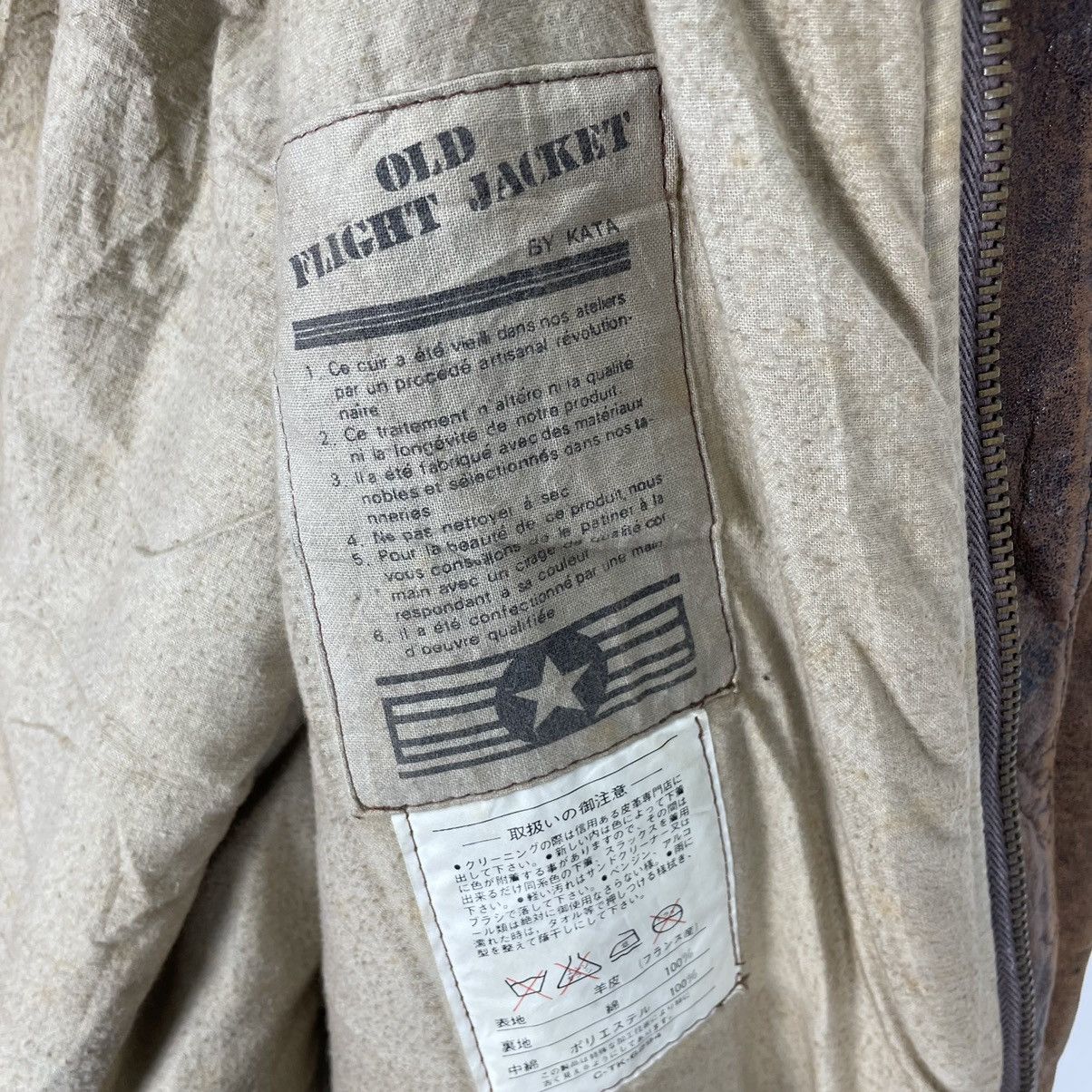 Vintage ❄️VINTAGE OLD FLIGHT A2 LEATHER JACKET Size US M / EU 48-50 / 2 - 9 Thumbnail