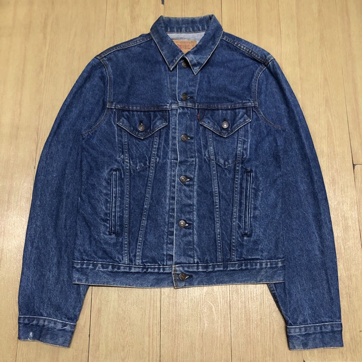 Vintage Levis 80s Type 3 Trucker Blue Denim Jacket
