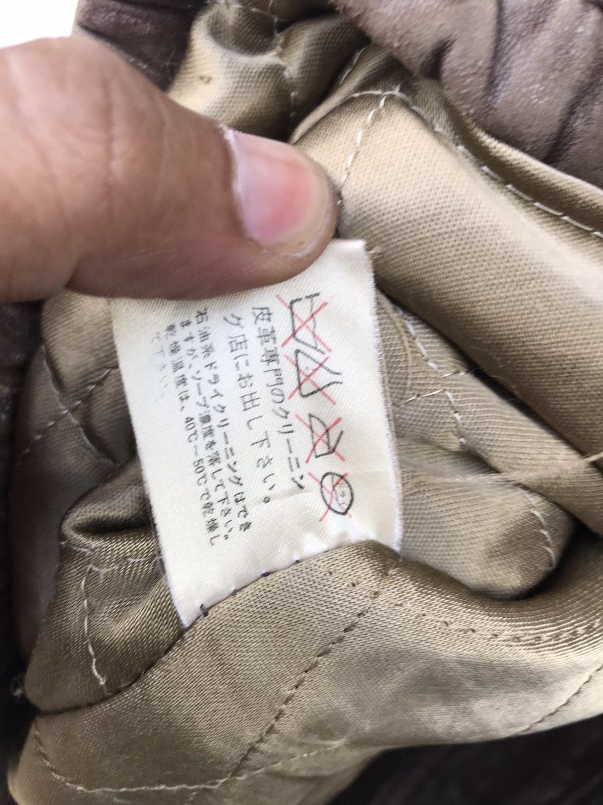 Japanese Brand × Vintage Vintage Time Tide Leather Jacket Size US L / EU 52-54 / 3 - 10 Thumbnail