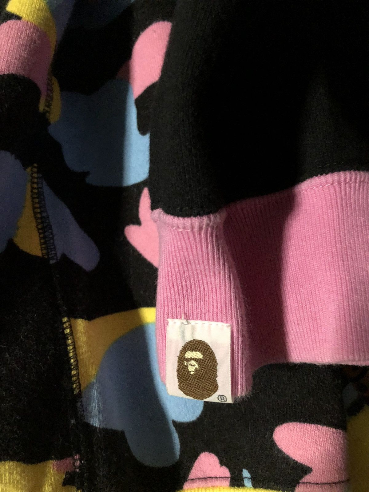 Bape Cotton Candy Camo Full Zip Hoodie Size US L / EU 52-54 / 3 - 5 Thumbnail